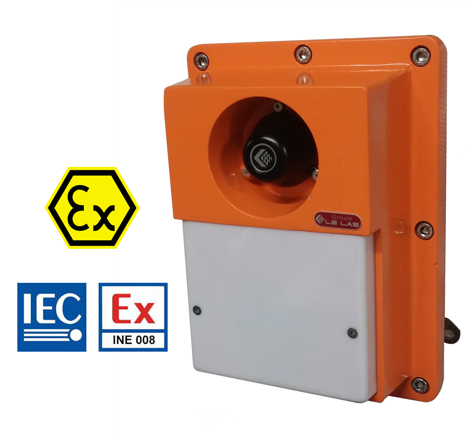 Hurleur et feu flash Atex